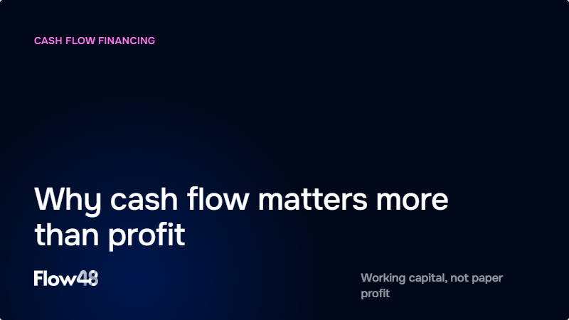 Cash flow financing for a growing South African business